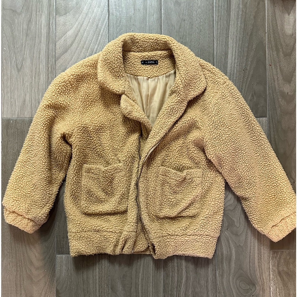 Teddy bear jacket coat
